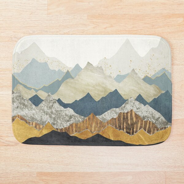 Distant Peaks Bath Mat