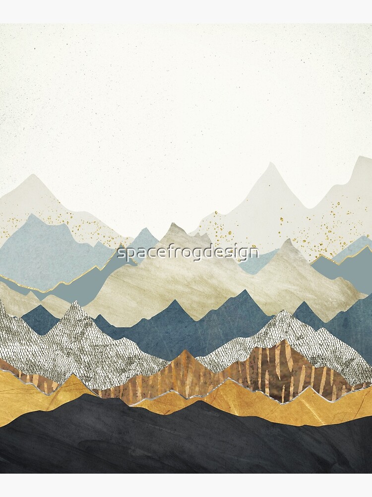 Distant Peaks by spacefrogdesign