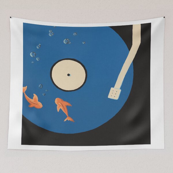 Item preview, Koi Fish on Vinyl designed and sold by Brushedinbold.