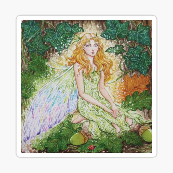 Forest Fairy Sticker