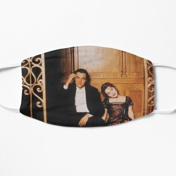 aesthetic rose and jack titanic Mask