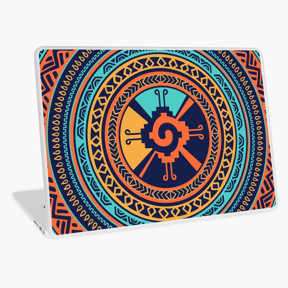 Cuaderno for Sale con la obra «Colorido símbolo maya de