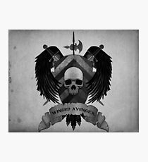 Winged Avengers Photographic Print