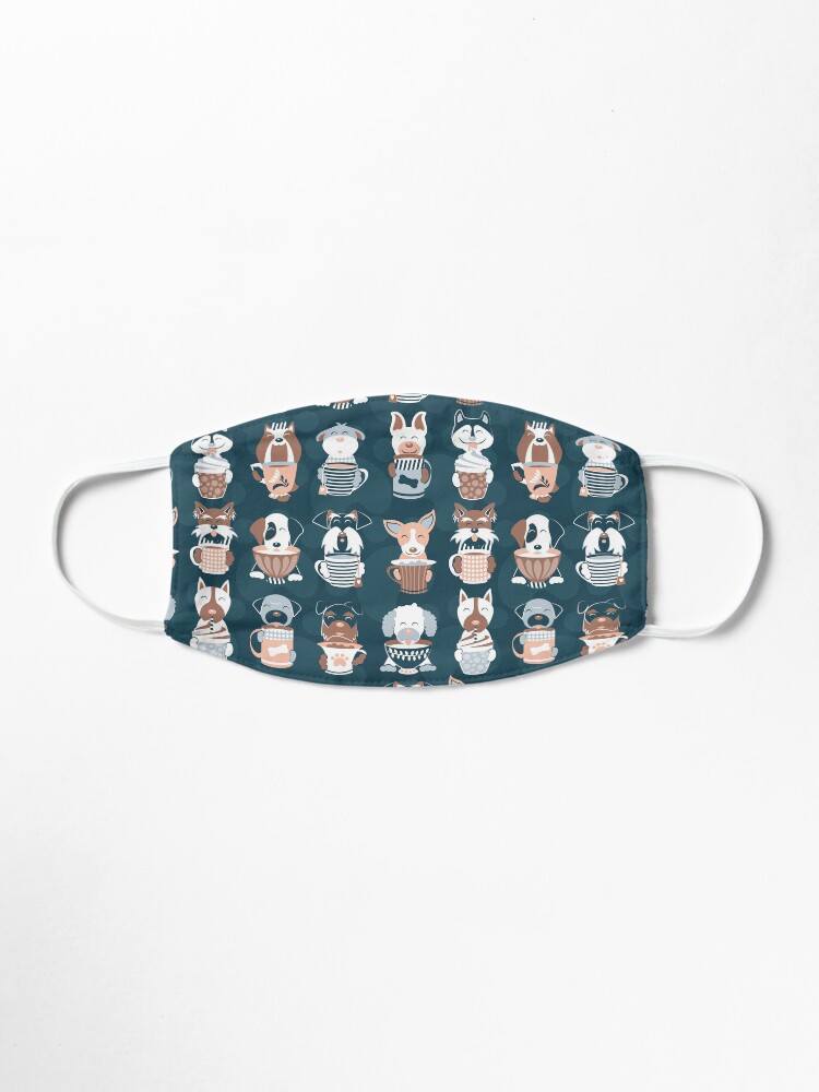 "Doggie Coffee and Tea Time 2 // 2021 Calendar // navy ...