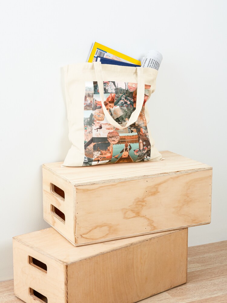 Granola Girl Mood Board Tote Bag for Sale by Xandra Jones