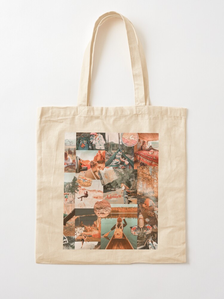 Granola Girl Mood Board Tote Bag for Sale by Xandra Jones