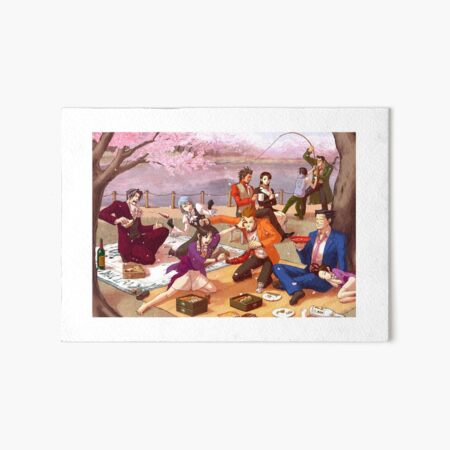 Otherside Picnic - Circle autumn Art Board Print for Sale by Joni77