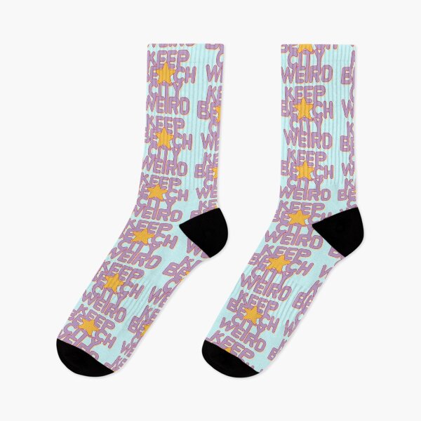 Item preview, KEEP BEACH CITY WEIRD designed and sold by oldskooldesign.