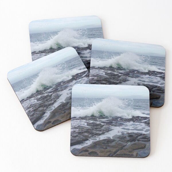 Item preview, Wave Action on the Flaggy Shore designed and sold by Antoinette Hensey.