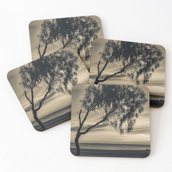 Item preview, Coast Landcape Scene, Montevideo, Uruguay designed and sold by DFLC Prints.