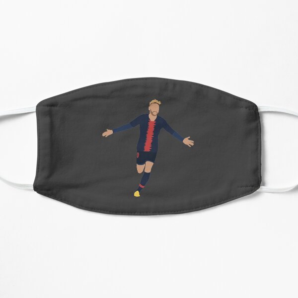 Neymar. Paris Saint-Germain, Fußball. Flache Maske