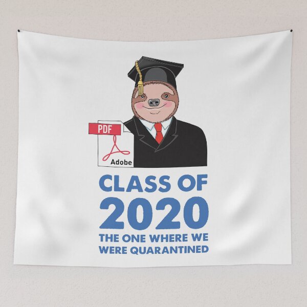 Item preview, Sloth Class of 2020 Graduation Day designed and sold by SuperrSunday.