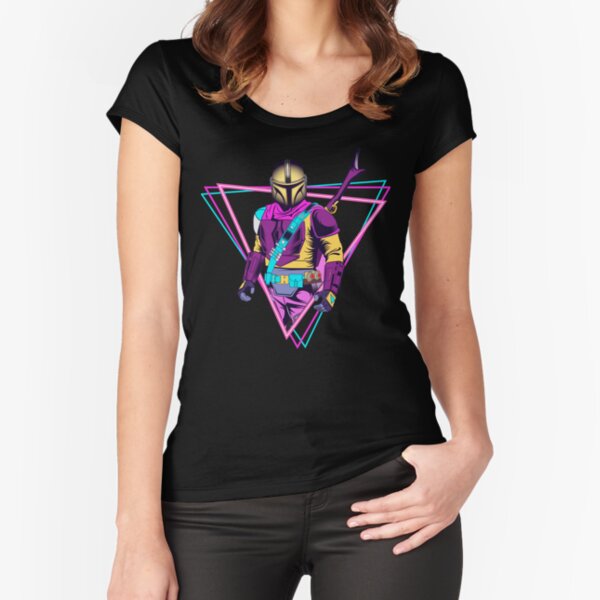 Mando Retro Fitted Scoop T-Shirt