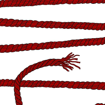 Artwork thumbnail, Red Ropes by SomeSpaceCrafts