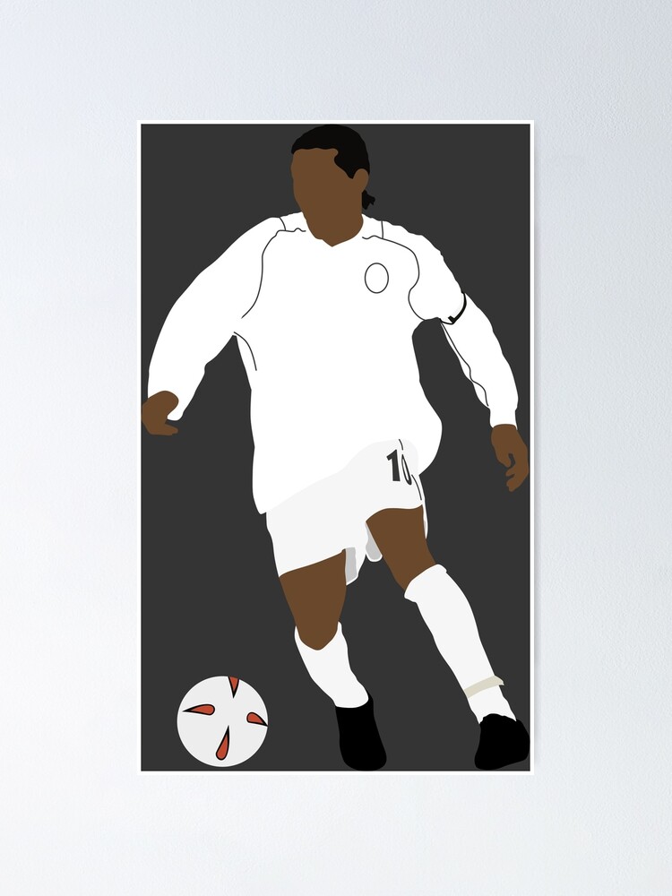 Jay Jay Okocha Bolton Football Poster By Bootandball Redbubble