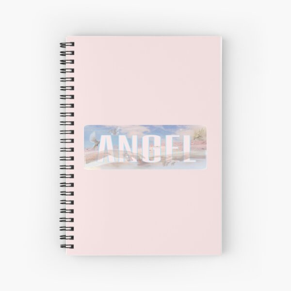 Angel Aesthetic Spiral Notebook