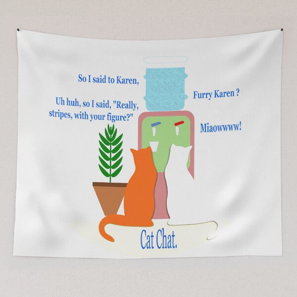 Item preview, Cat Chat designed and sold by jasperpuss.