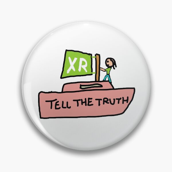 Item preview, Extinction Rebellion Tell The Truth Boat designed and sold by Mark-Ewbie.