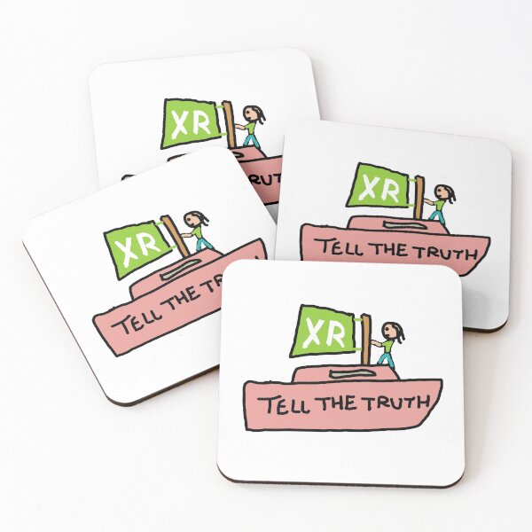Item preview, Extinction Rebellion Tell The Truth Boat designed and sold by Mark-Ewbie.