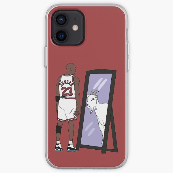 Michael Jordan Mirror GOAT iPhone Soft Case