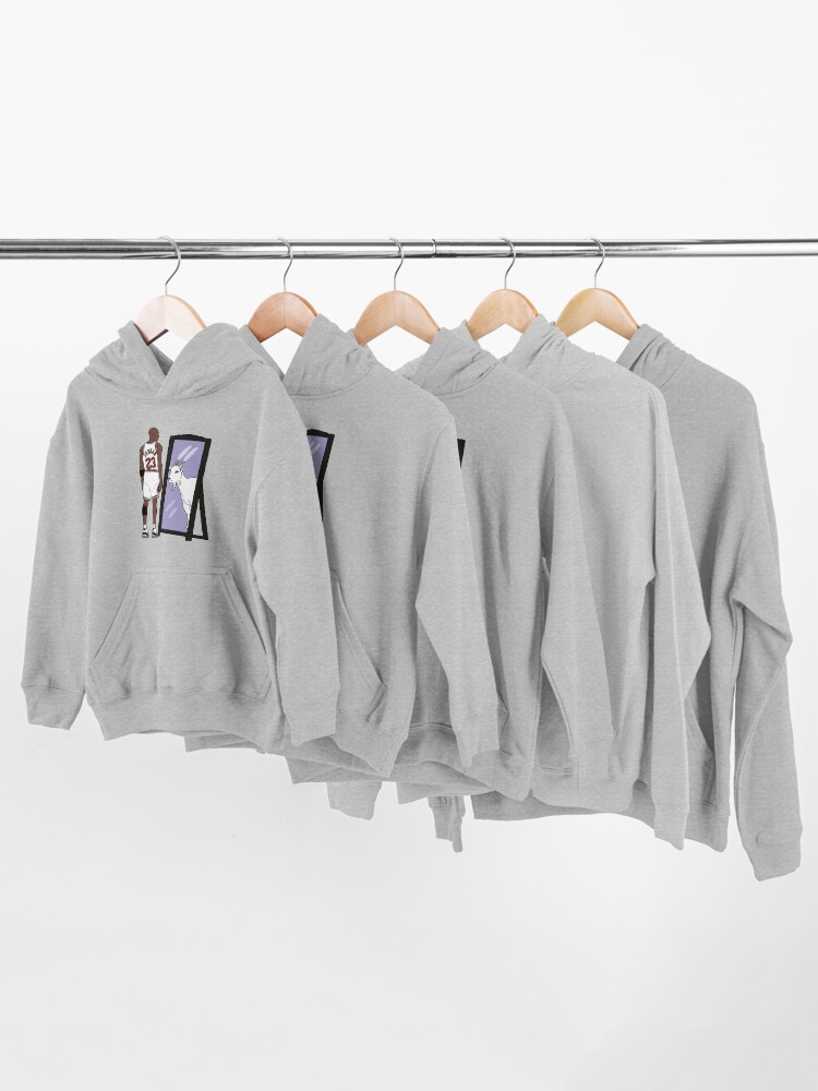 Alternate view of Michael Jordan Mirror GOAT Kids Pullover Hoodie
