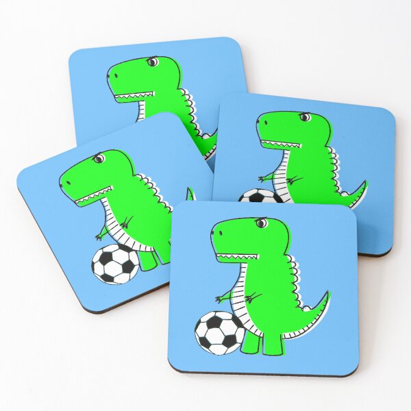 Item preview, Green Dinosaur Loves Soccer designed and sold by Almdrs.
