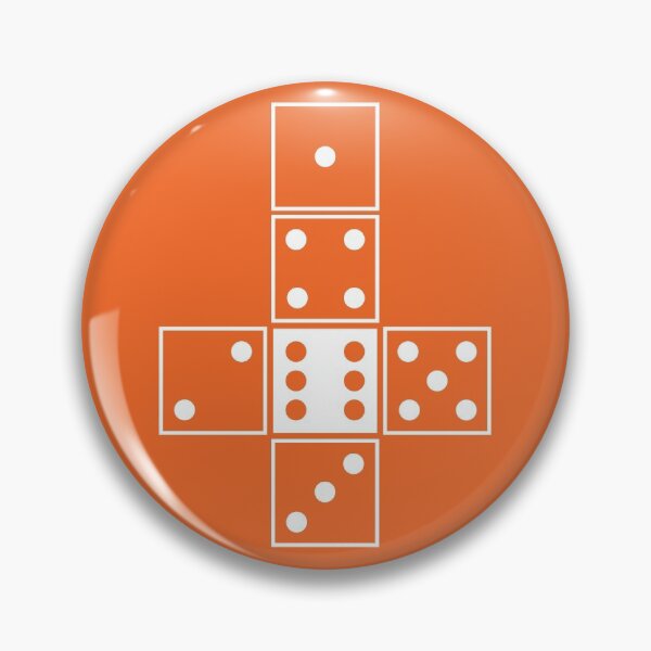 Item preview, Orange Unrolled D6 designed and sold by clarkstpress.