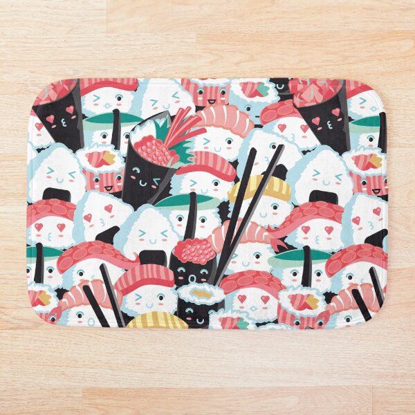 Item preview, Kawaii Sushi Crowd designed and sold by SelmaCardoso.
