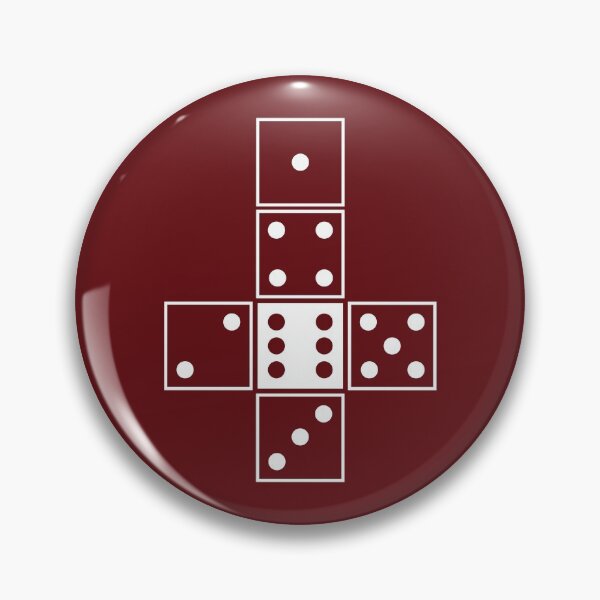 Item preview, Red Unrolled D6 designed and sold by clarkstpress.