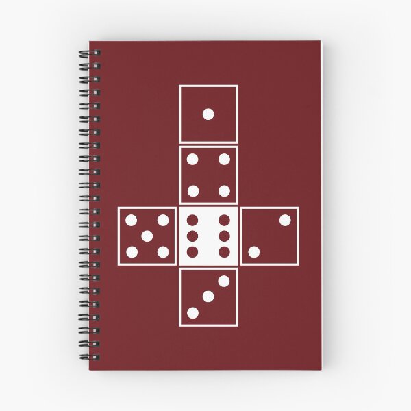Item preview, Red Unrolled D6 designed and sold by clarkstpress.