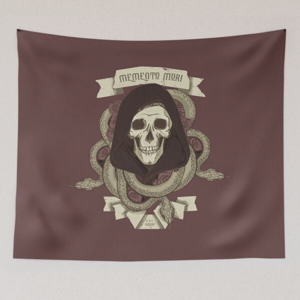 Item preview, Skull - Memento Mori designed and sold by Anna R. Carrino.