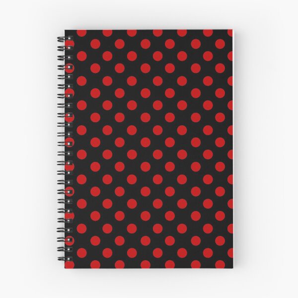 Item preview, Black with Red Polka Dots designed and sold by TheFrostedDonut.