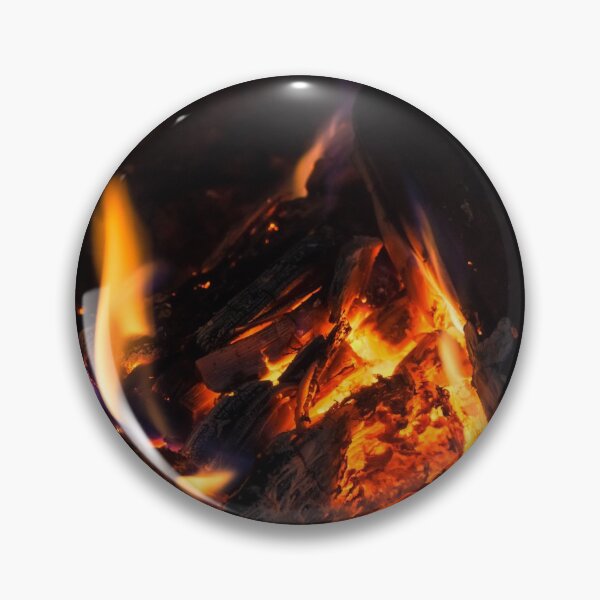 Item preview, Colorful Heat - Hygge Coziness by the Fireplace  designed and sold by Georgia Mizuleva.