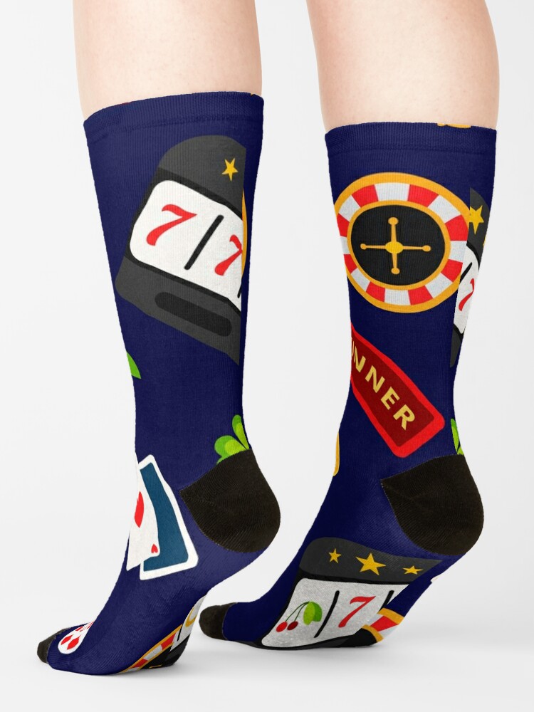 Alternate view of casino Socks