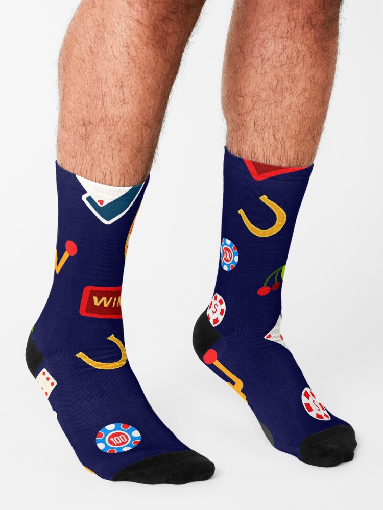 Alternate view of casino Socks