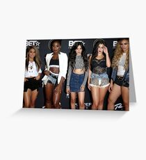 Tarjeta de felicitación fifth harmony