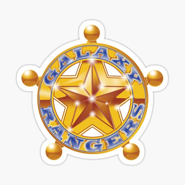 Galaxy rangers Sticker for Sale by Ursula Lopez