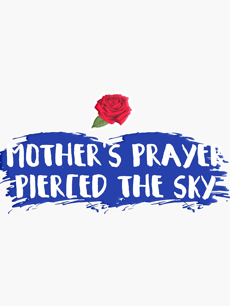 "mothers prayer" Sticker by belerz | Redbubble