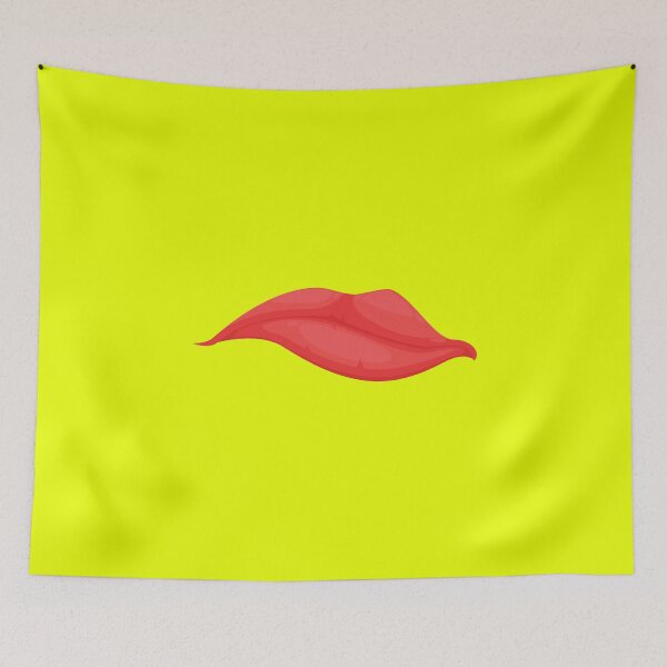 Item preview, cute lips designed and sold by thehafdesigner.