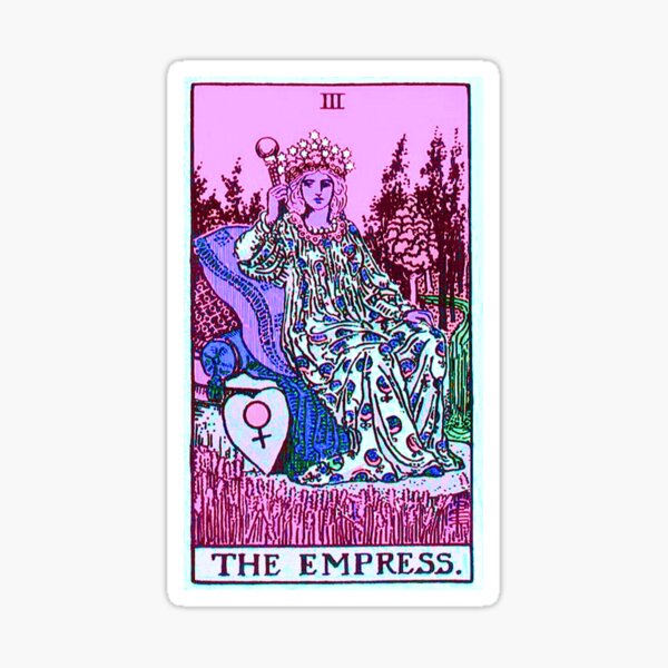 Item preview, The Empress Tarot TWISTED designed and sold by Phantastique Boutique.