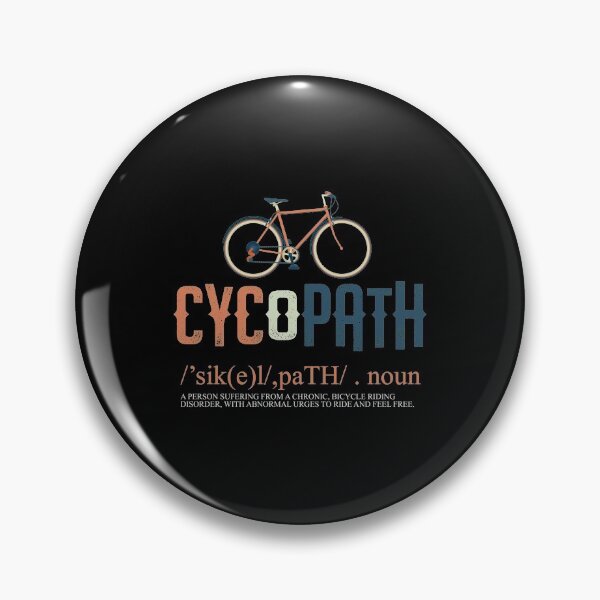 Artikelvorschau, Cycopath Cyclist Bicycle Biking Cycling entworfen und verkauft von haselshirt.