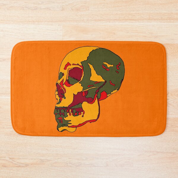 Item preview, Color Skull Contour Line Art designed and sold by Curlytale.