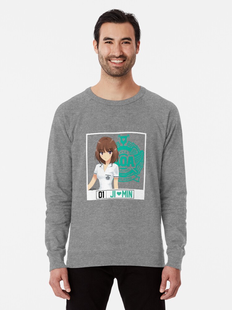 Aoa Jimin Heart Attack Lightweight Sweatshirt By Christie Mannino