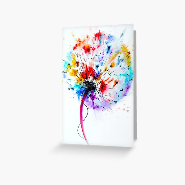 Item preview, Dandelion in Watercolour designed and sold by abigailrock.