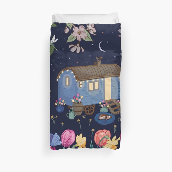 Shepherd's Hut Caravan Duvet Cover