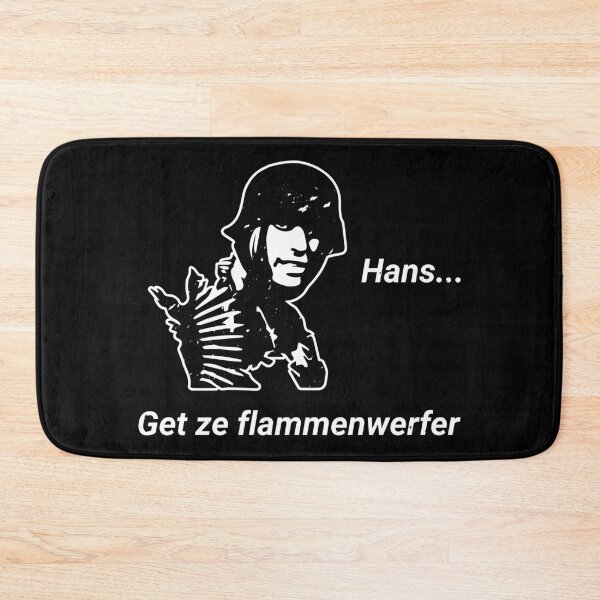 Item preview, Hans Get Ze Flammenwerfer T-Shirt designed and sold by FinestMeme.
