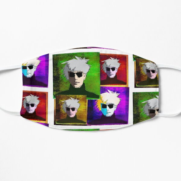 ANDY WARHOL COLLAGE - AMERICAN POP ARTIST Mask