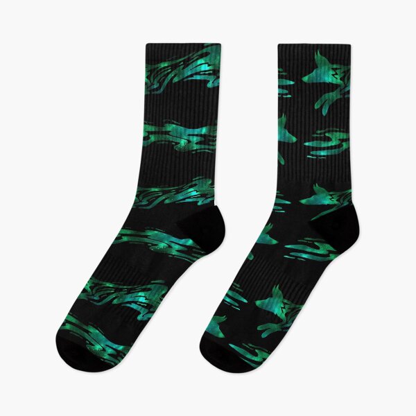 Item preview, Painted Fox Galaxy - Green designed and sold by Katrina Montgomery.