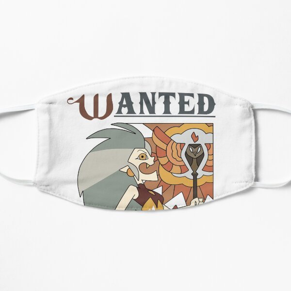 Wanted poster Flat Mask