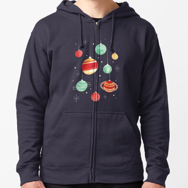 Joy to the Universe Zipped Hoodie